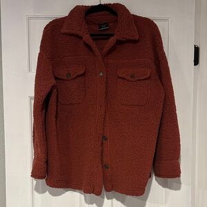 32 Degrees Women's Brick Teddy Jacket